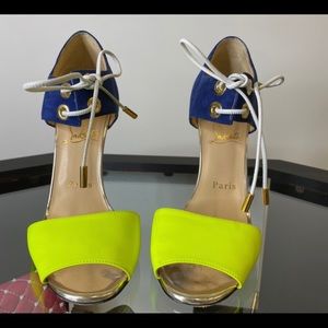 Christian Louboutin heels. Size 38
